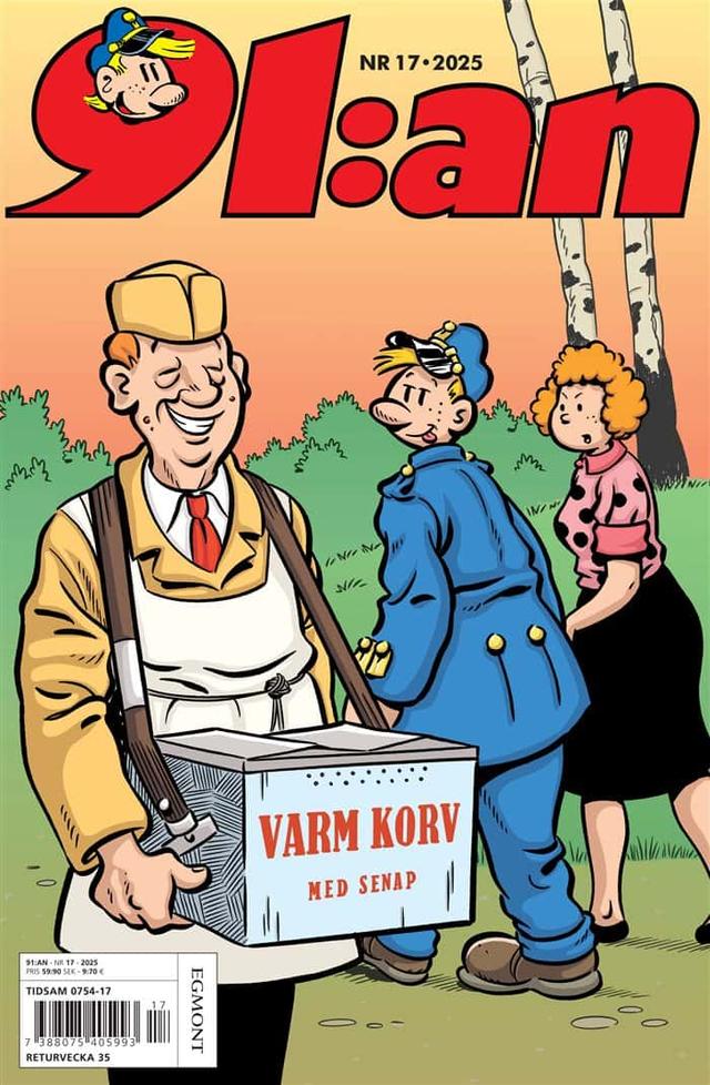 91:an tidningspaket.