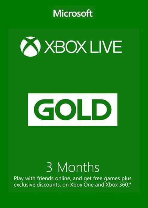 40% rabatt på 3 månader Xbox Live Gold - CDKeys